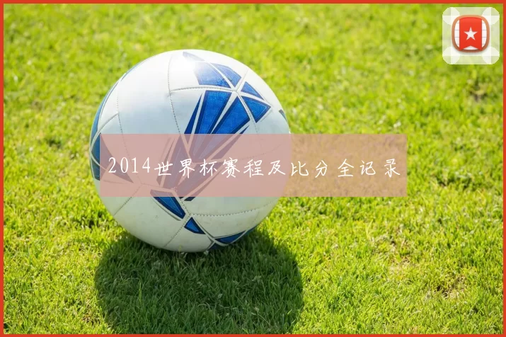 2014世界杯赛程及比分全记录